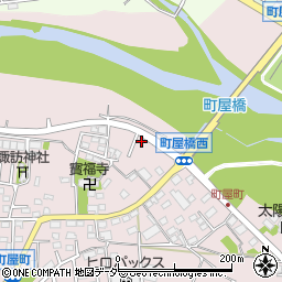群馬県高崎市町屋町1041-9周辺の地図
