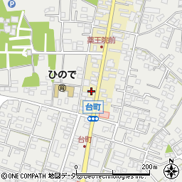 茨城県水戸市元台町1519-1周辺の地図