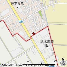 栃木県栃木市樋ノ口町26周辺の地図