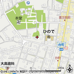 茨城県水戸市元吉田町718-8周辺の地図