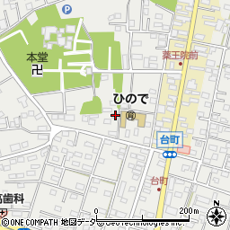 茨城県水戸市元吉田町719-2周辺の地図