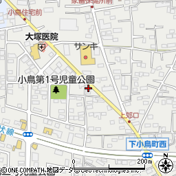 総合看板ミレー周辺の地図