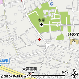 茨城県水戸市元吉田町712-4周辺の地図