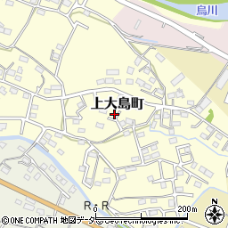 群馬県高崎市上大島町128周辺の地図