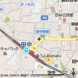 長野県東御市田中203周辺の地図