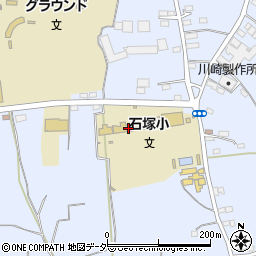 佐野市　第２石塚こどもクラブ周辺の地図