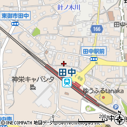 長野県東御市田中227-2周辺の地図
