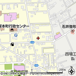 群馬県太田市大原町440-2周辺の地図