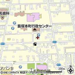 桐生信用金庫藪塚支店周辺の地図
