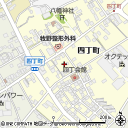 石川県小松市四丁町ハ周辺の地図