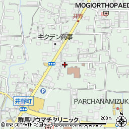 群馬県高崎市井野町1065-2周辺の地図