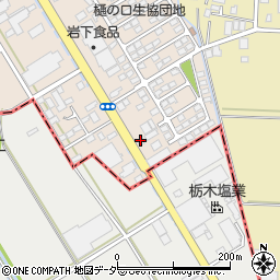 有限会社御菓子司松屋　樋ノ口工場周辺の地図