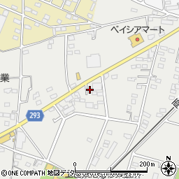 群馬県伊勢崎市上田町199周辺の地図