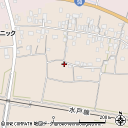 茨城県桜川市加茂部89周辺の地図