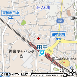 長野県東御市田中231周辺の地図