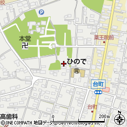 茨城県水戸市元吉田町666周辺の地図