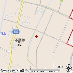 栃木県小山市荒井周辺の地図