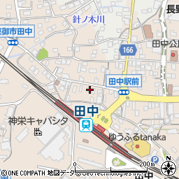 長野県東御市田中223周辺の地図