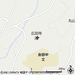 長野県松本市会田566周辺の地図