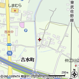 栃木県佐野市吉水町1317-1周辺の地図
