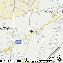 群馬県伊勢崎市上田町201-1周辺の地図