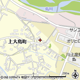 群馬県高崎市上大島町76周辺の地図