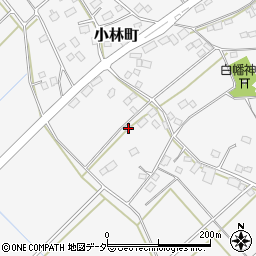 茨城県水戸市小林町613-3周辺の地図