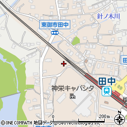 長野県東御市田中261周辺の地図