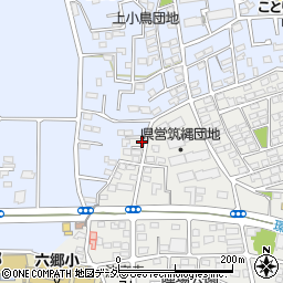 群馬県高崎市筑縄町532-7周辺の地図