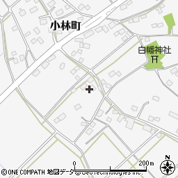 茨城県水戸市小林町613-1周辺の地図