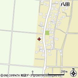 茨城県筑西市八田720周辺の地図