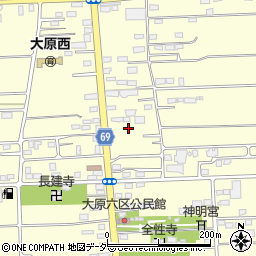 群馬県太田市大原町475-5周辺の地図