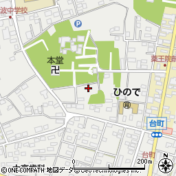 茨城県水戸市元吉田町669-1周辺の地図