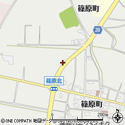石川県加賀市篠原町ハ周辺の地図