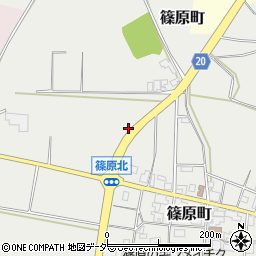 石川県加賀市篠原町（ハ）周辺の地図