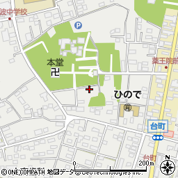 茨城県水戸市元吉田町669-3周辺の地図