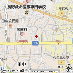 長野県東御市田中126周辺の地図