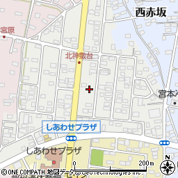 茨城県ひたちなか市北神敷台周辺の地図
