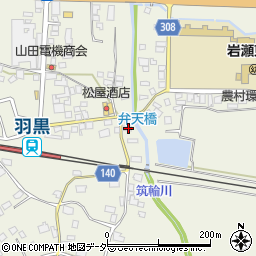 茨城県桜川市友部1640周辺の地図
