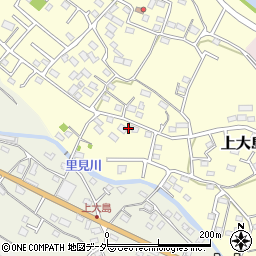 群馬県高崎市上大島町259周辺の地図