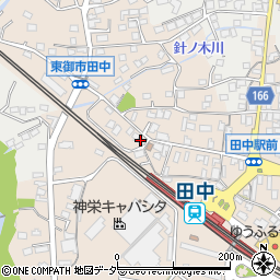 長野県東御市田中244周辺の地図