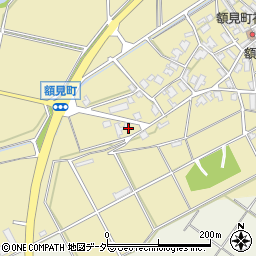 石川県小松市額見町よ周辺の地図