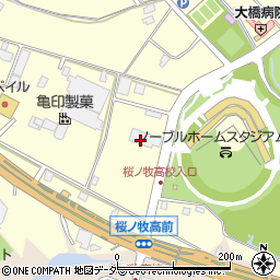 株式会社川和　水戸営業所周辺の地図