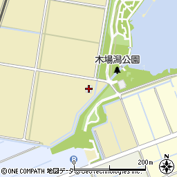 農林水産省加賀三湖周辺地区施設管理棟周辺の地図