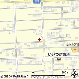 群馬県太田市大原町489-2周辺の地図