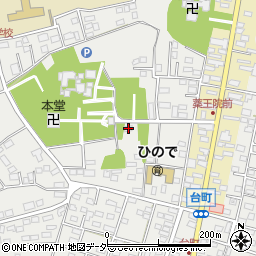 茨城県水戸市元吉田町665-1周辺の地図