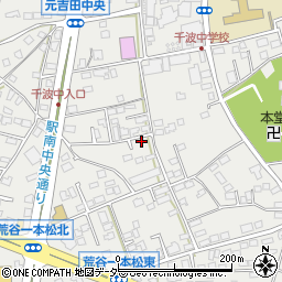 茨城県水戸市元吉田町292-3周辺の地図