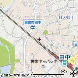 長野県東御市田中257周辺の地図