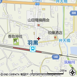茨城県桜川市友部1018-5周辺の地図