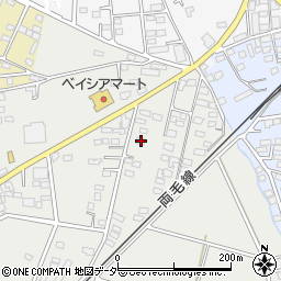 群馬県伊勢崎市上田町171周辺の地図